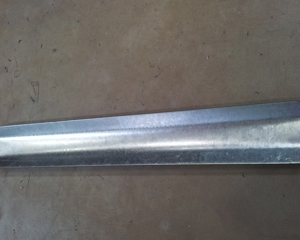 Protection side smaller guardrail